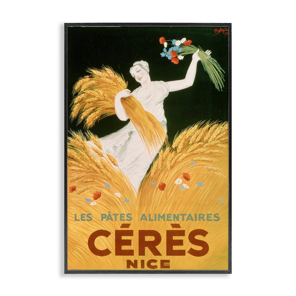 Stupell Antique Ceres Goddess Framed Giclee Art Design By Marcus Jules