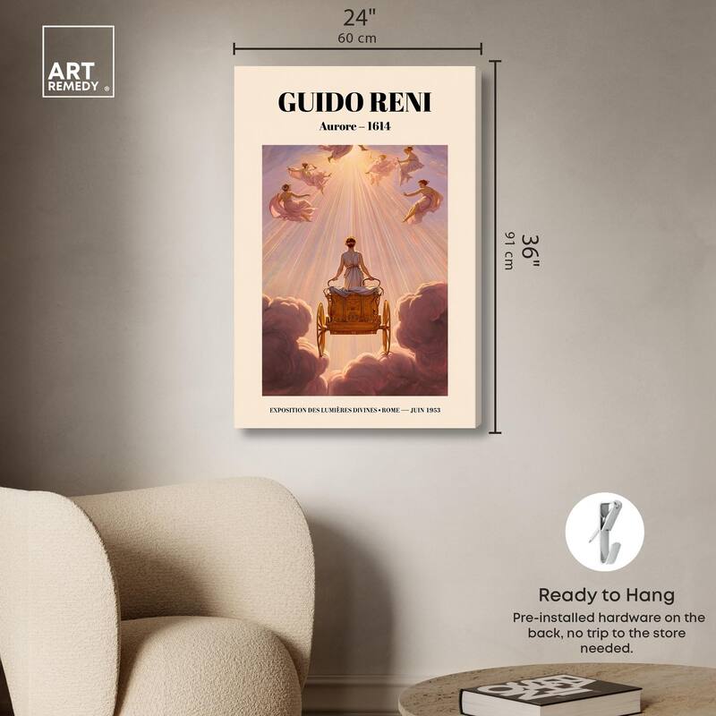 Goddess of Dawn Canvas by Art Remedy, Gallery Wrapped