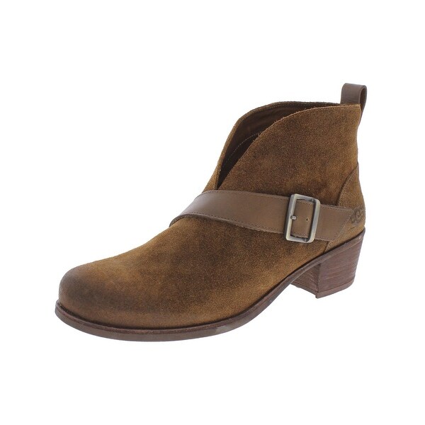 womens round toe booties