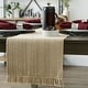 preview thumbnail 10 of 73, DII Variegated Taupe Fringe Table Runner 13x72