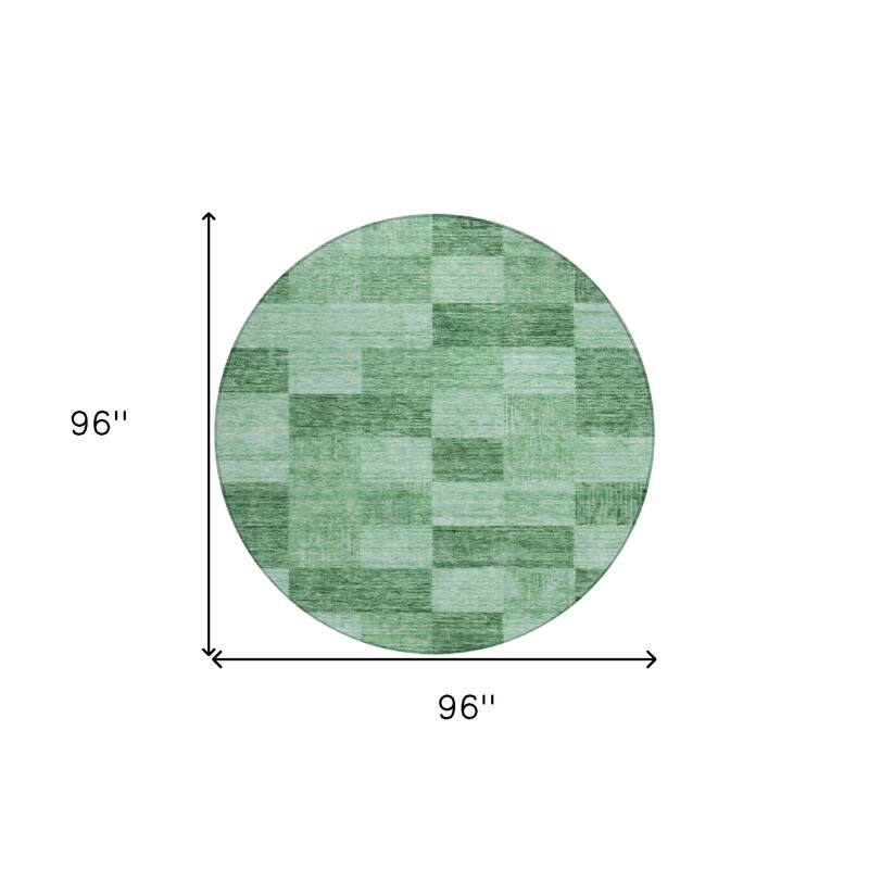 HomeRoots Geometric Transitional Rectangle Outdoor Rug