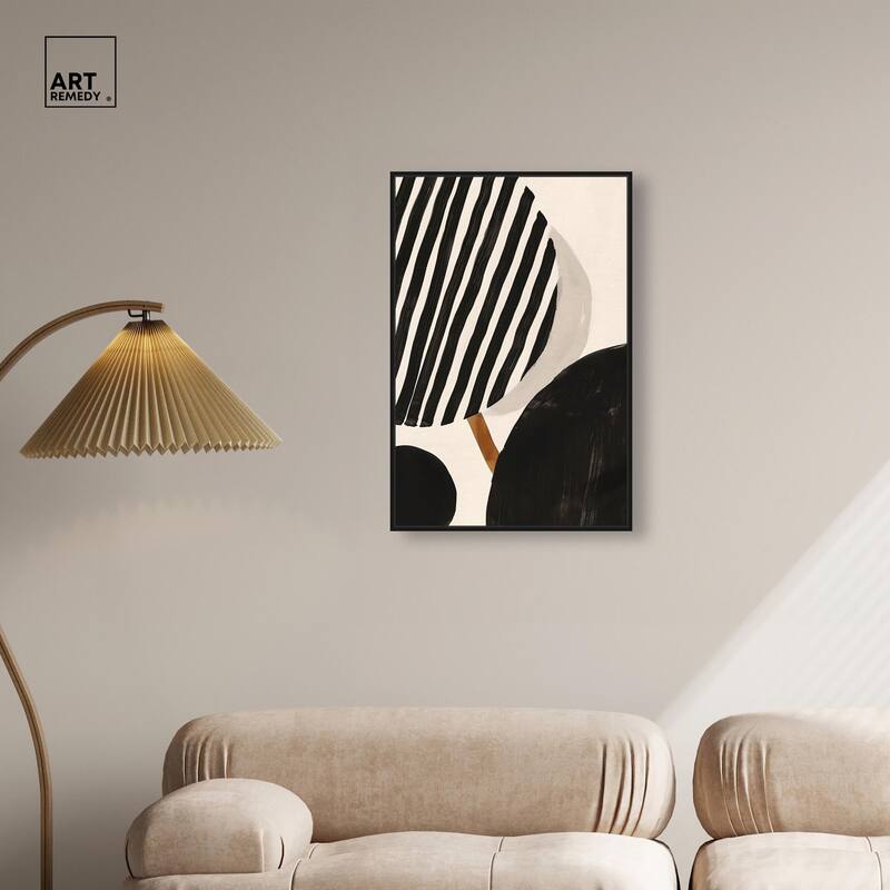 Linear Contempo Canvas by Art Remedy