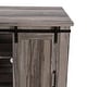 preview thumbnail 35 of 41, 32" Compact TV Stand for 40" TVs w/ Barn Door Design - 32" in Width
