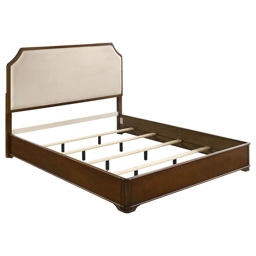 Garland 58-inch Panel Bed Cream Brown Cherry