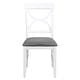 preview thumbnail 17 of 18, 6 Piece Dining Table Set, Wood Rectangular Dining Table with Upholstered Bench and 4 Dining Chairs, Kitchen Table Set