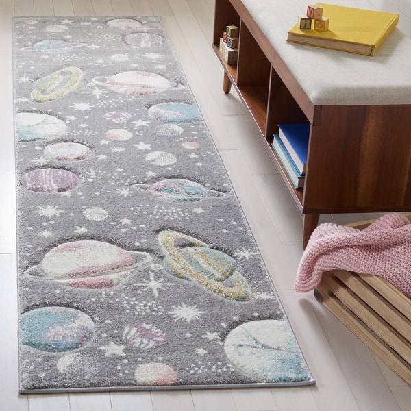 SAFAVIEH Carousel Kids Selvinaz Solar System Rug