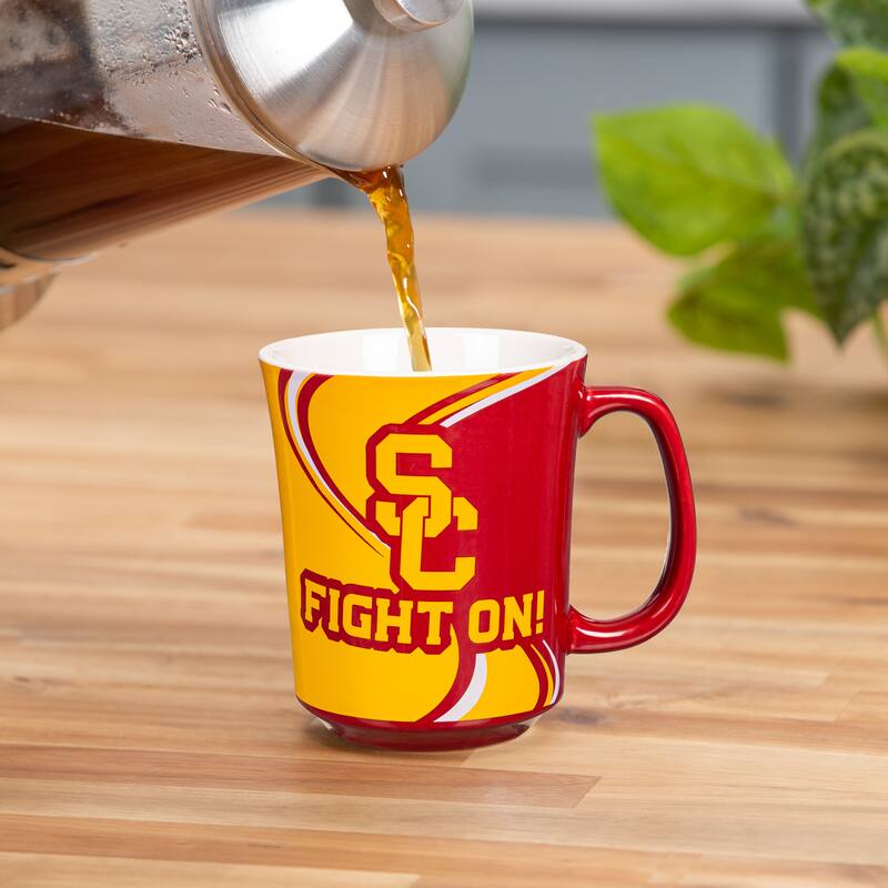 University of Southern California, 14 oz Ceramic Coffee Mug w/ Gift Box