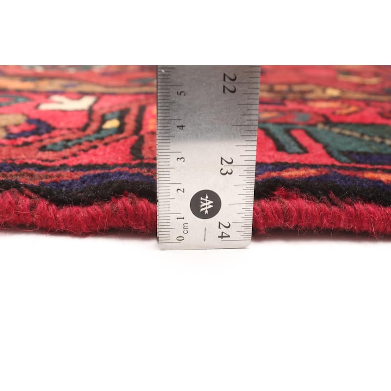 ECARPETGALLERY Hand-knotted Andelz Navy Wool Rug - 4'3 x 7'1