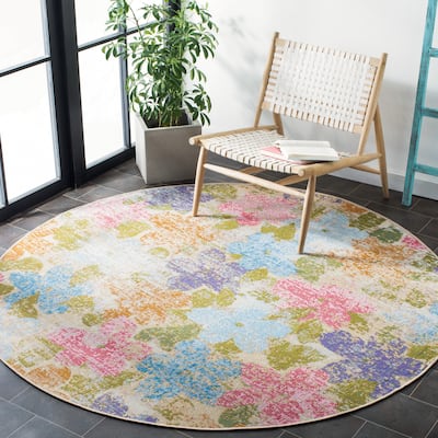 SAFAVIEH Summer Azusa Boho Indoor/ Outdoor Waterproof Patio Backyard Rug