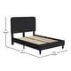 preview thumbnail 63 of 88, Platform Bed with Headboard - No Foundation Needed