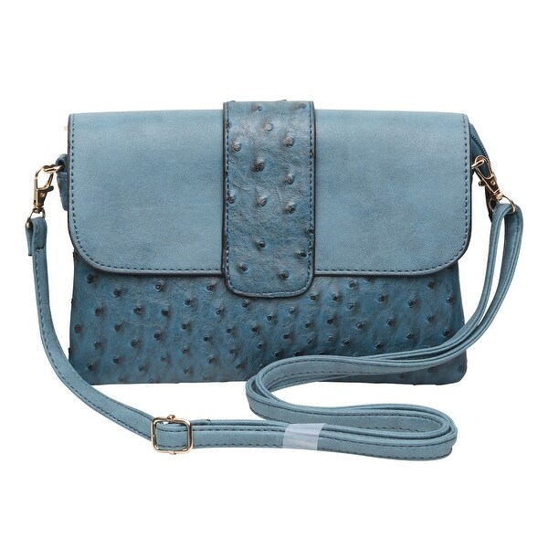 vegan ostrich tote