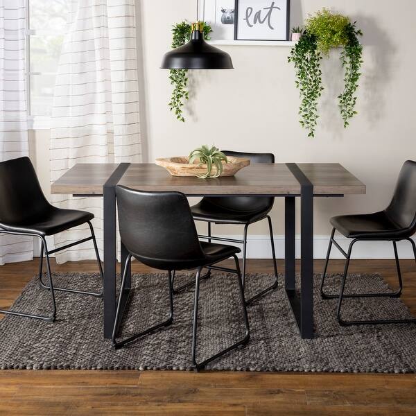 Shop 5 Piece Urban Blend Modern Industrial Dining Set On Sale