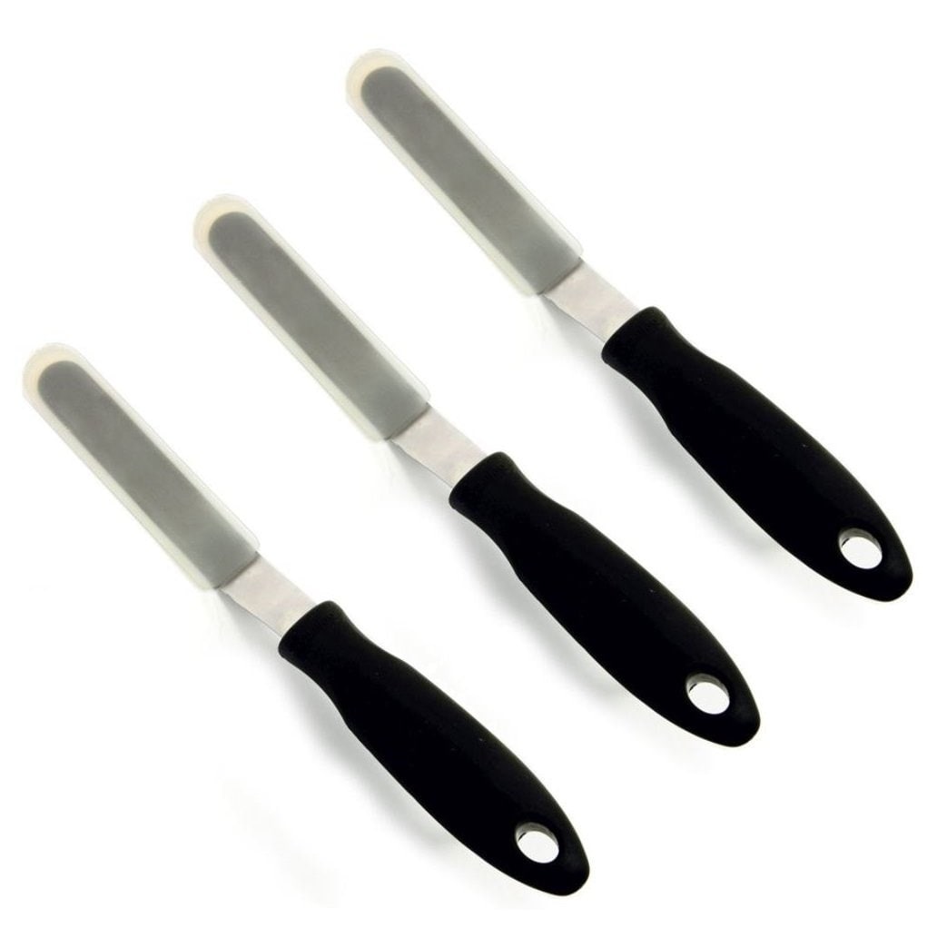 OXO Stainless Steel Icing Knife Set, Black - 2-Piece