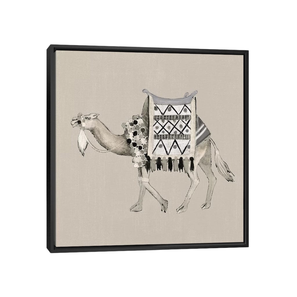 iCanvas "Exotic Camel II" by Tava Studios Framed