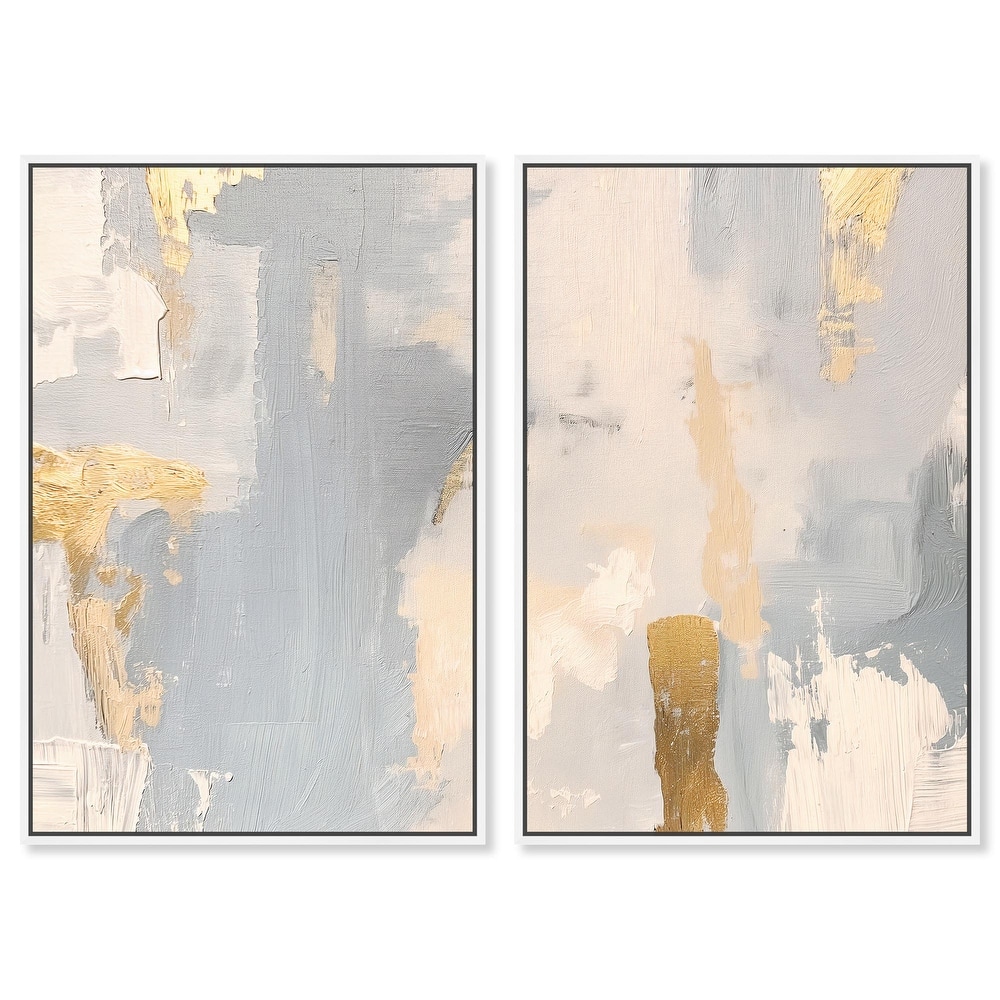 Gilded Driftwood II Canvas Set of 2 by Art Remedy