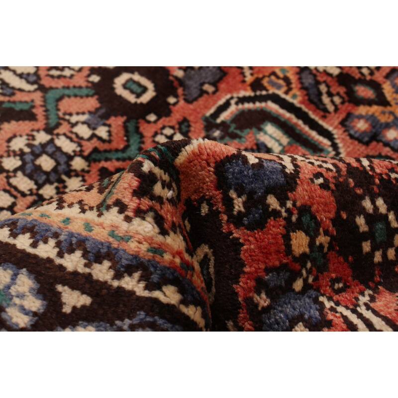 ECARPETGALLERY Hand-knotted Andelz Red Wool Rug - 3'8 x 9'10