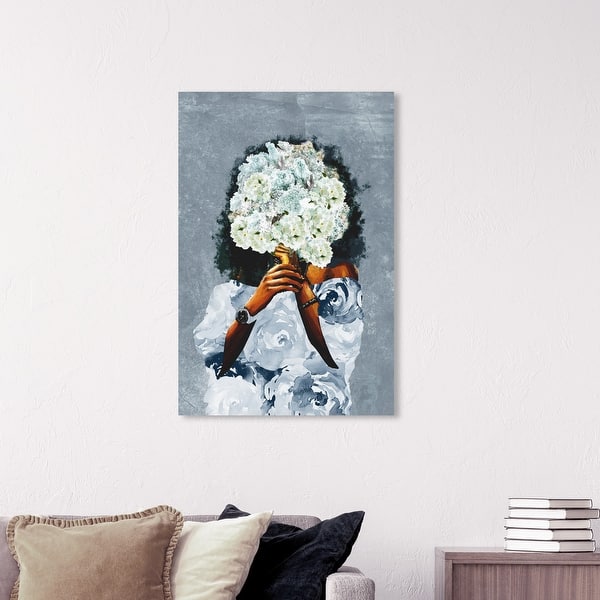 Shop Black Friday Deals On Wynwood Studio Garden In France Dusty Fashion And Glam Wall Art Canvas Print Outfits Blue Brown Overstock 31586551
