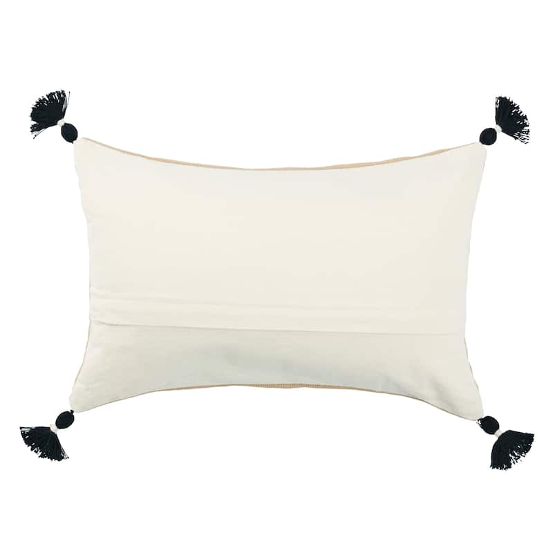 Lemore Tribal Light Brown/ Black Pillow