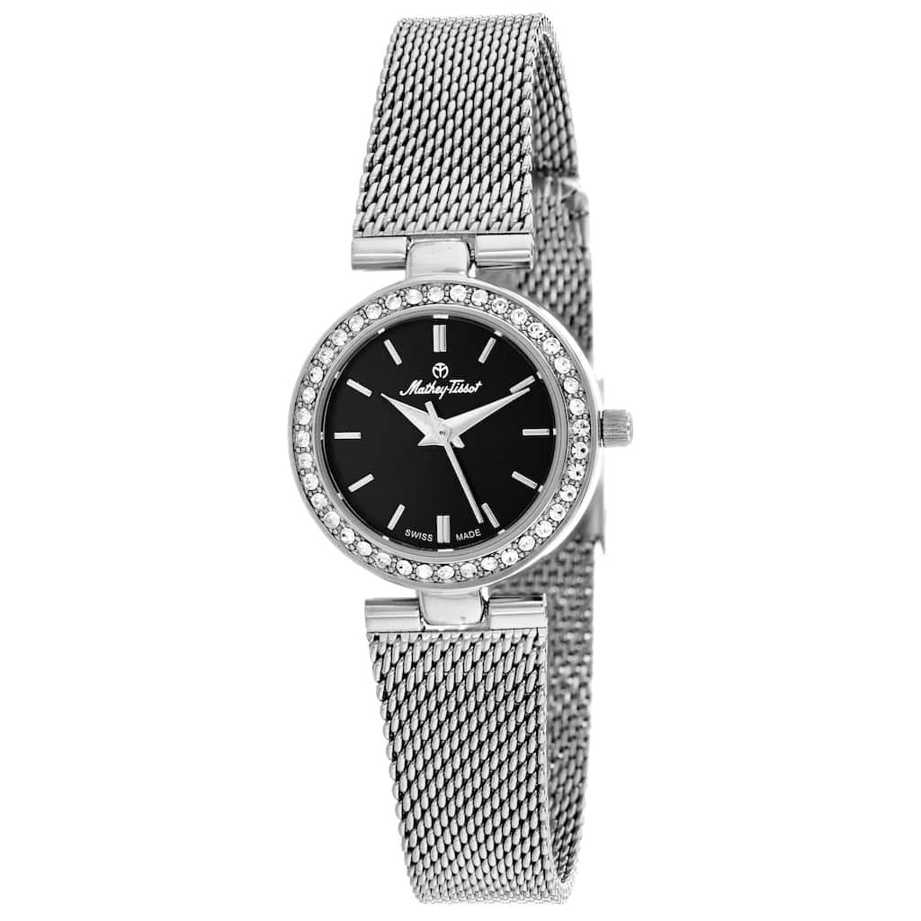 Mathey Tissot Women's Fleury XV Black Dial Watch - F003AN - 6 (36)