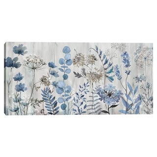 Blue Meadow Dreamin by Conrad Knutsen Canvas Art Print - Bed Bath ...