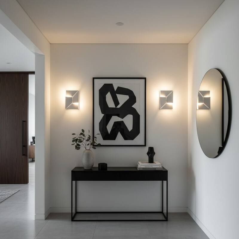 Modern Geometric LED Wall Sconce