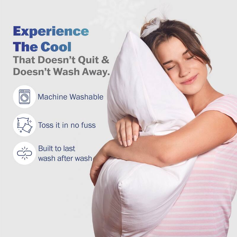 Martex Brrr All Sleeper White Blown Bed Pillow