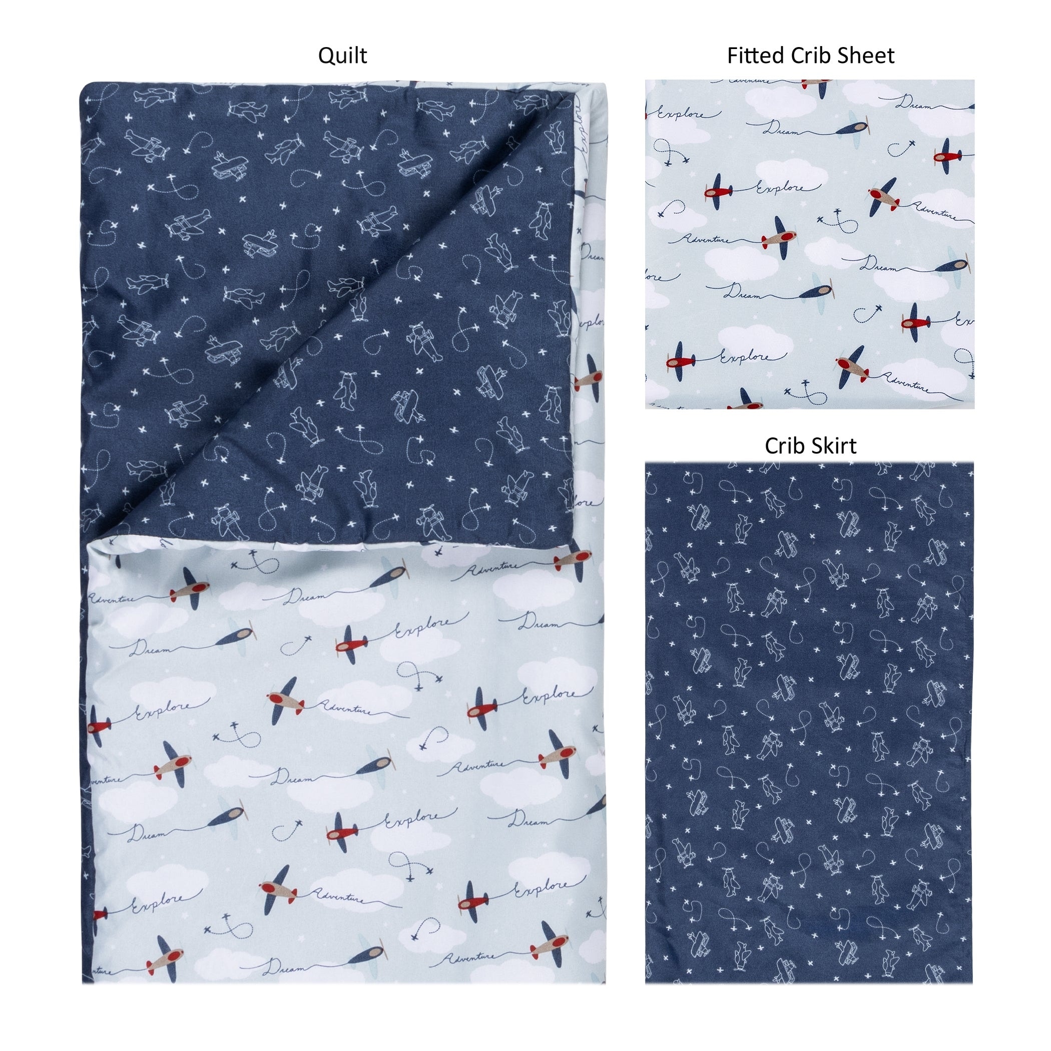 Travel crib bedding 2025