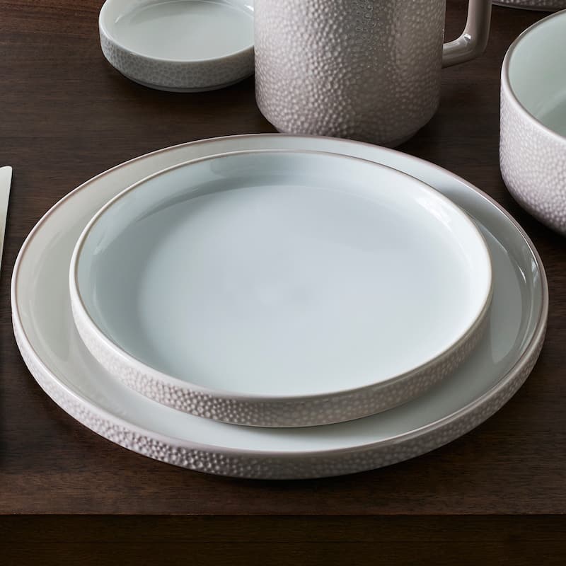 Noritake Colortex Stone 12-Piece Stax Dinnerware Set, Service For 4