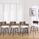 preview thumbnail 134 of 136, 26"/29" Faux Leather Swivel Counter/Bar Stools Set of 2/3