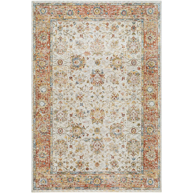 Livabliss Transitional Mona Lisa Medallion Area Rug
