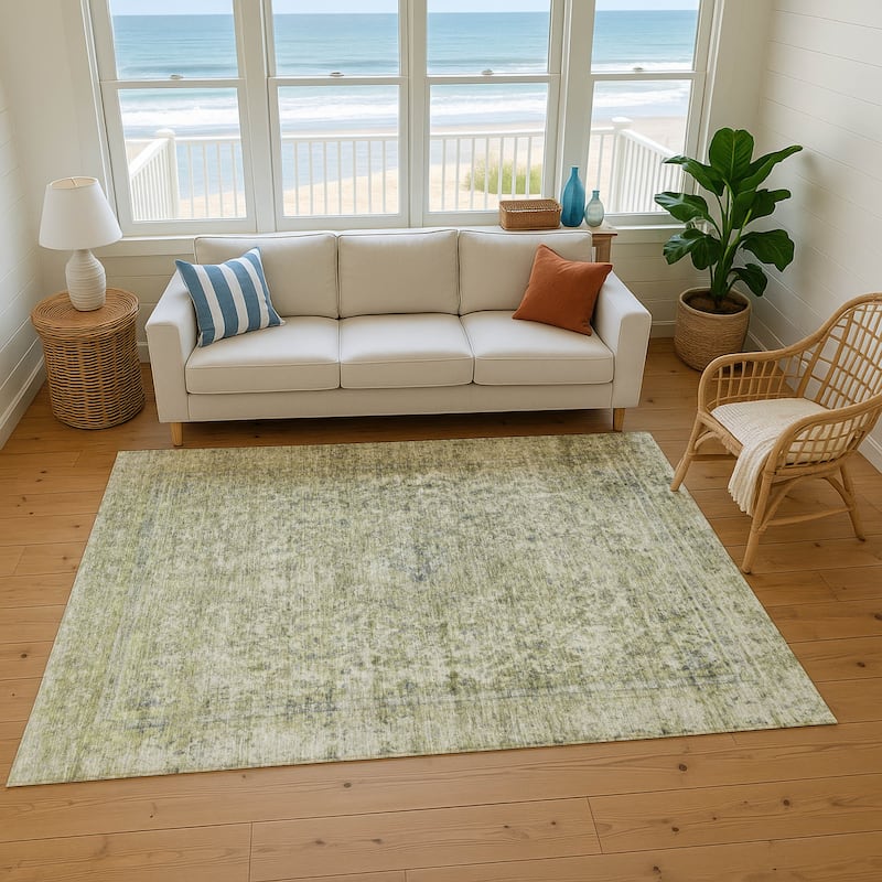 Premium Washable Super Soft Vintage Traditional Mayfield Rug