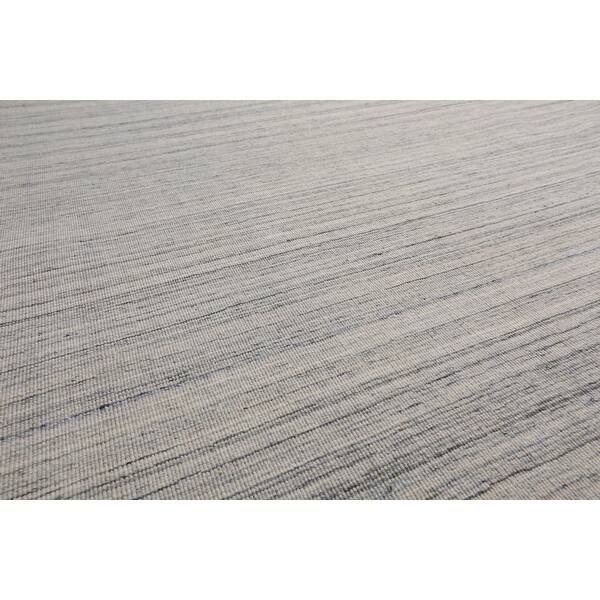 Hand Woven Off White Handmade Flatweave Modern Oriental Area Rug 8' x