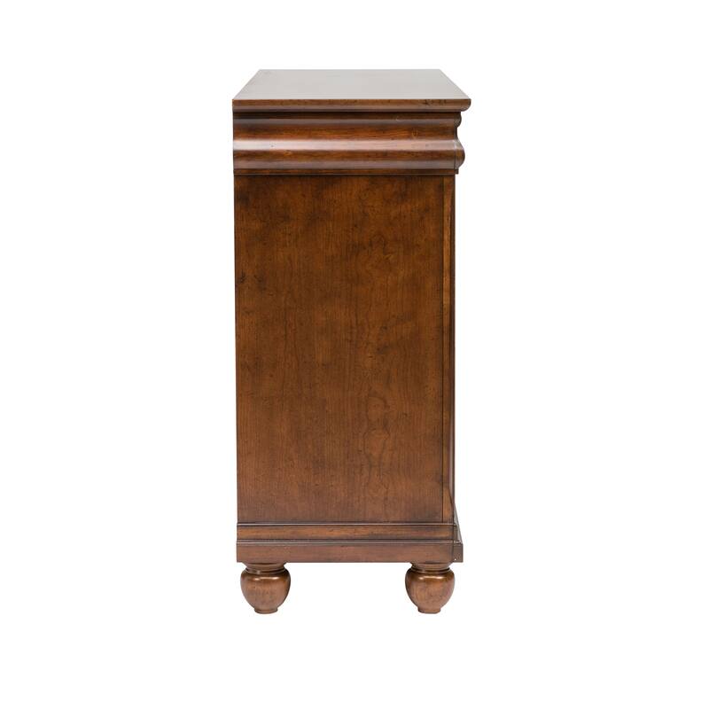 Rustic Traditions Rustic Cherry Dresser & Mirror