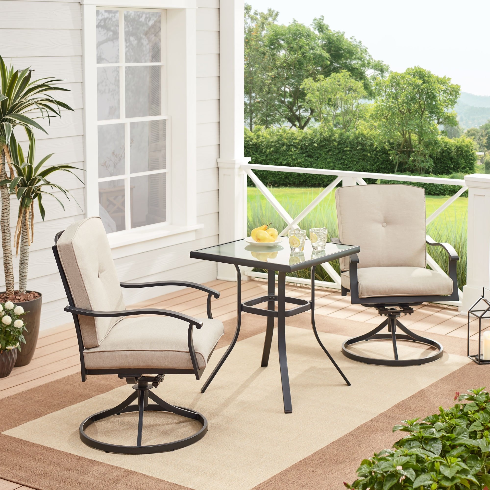 Mainstays belden park outdoor sales patio dining set