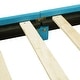 preview thumbnail 8 of 48, Cute Upholstered Bed Frame Cloud-Shaped