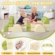 preview thumbnail 17 of 16, 10PCS Kids Couch for Playroom,Foam Climbing Blocks Convertible Sofa,Baby Climbing and Crawl Foam Play Set