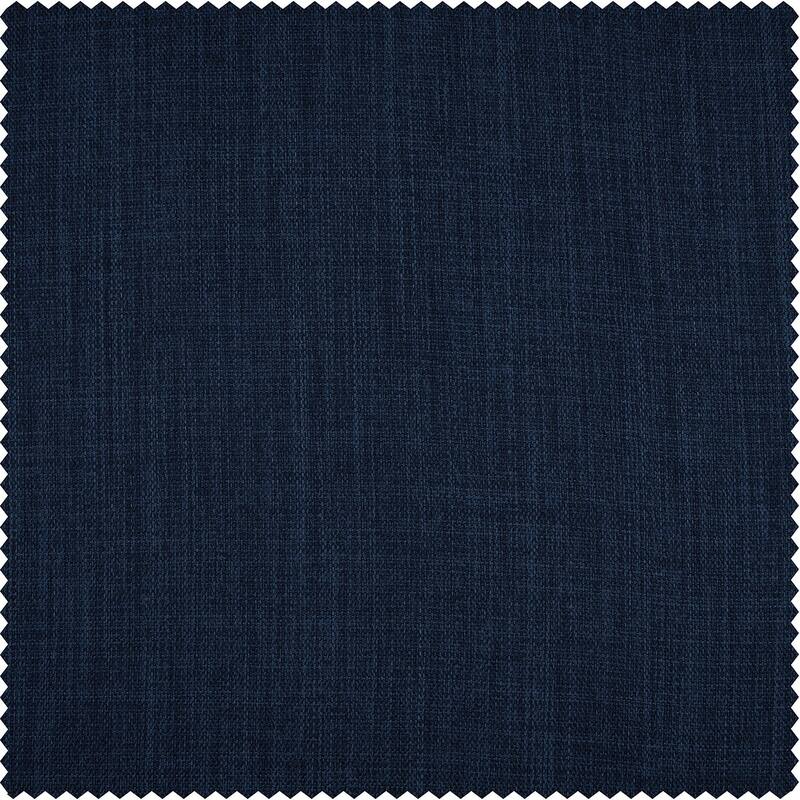 Exclusive Fabrics Faux Linen Room Darkening Tie-Up Window Shade (1 Panel)