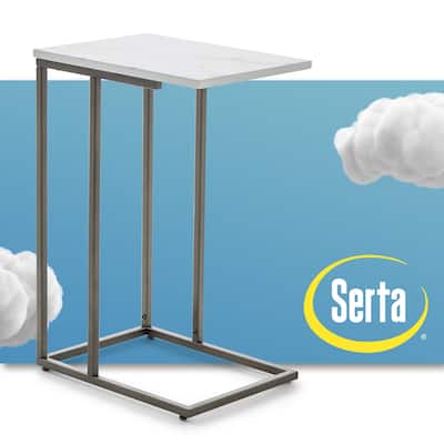 Serta Harton C Table, Modern Design, Durable Metal Base