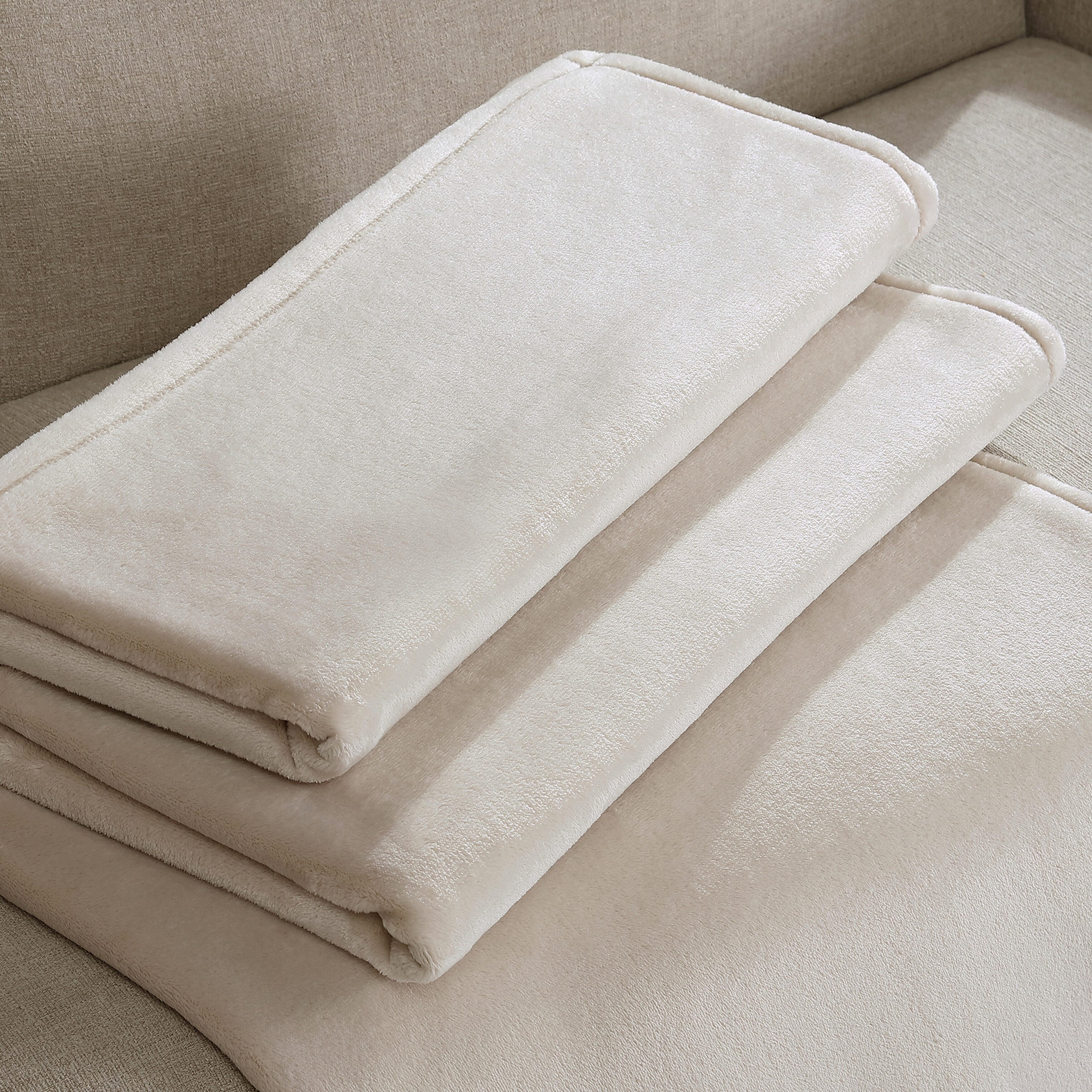 Calvin Klein Plush Solid Reversible Blanket Bed Bath Beyond 39551845