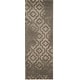 preview thumbnail 46 of 73, SAFAVIEH Porcello Sanije Geometric Trellis Area Rug 2'4" x 6'7" Runner - Grey/Dark Grey - Runner