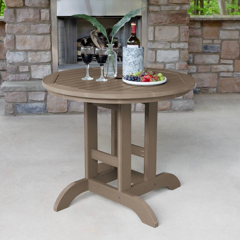 HIGHWOOD 36" Round Dining Height Outdoor Table