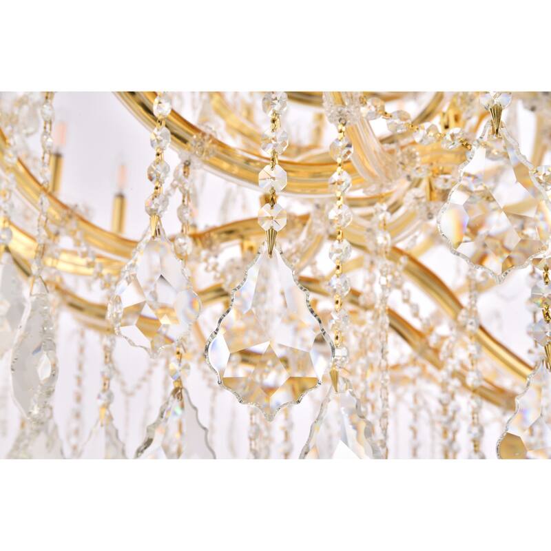 Elegant Lighting 2800G96/RC Maria Theresa 86 Light 72" Wide Crystal