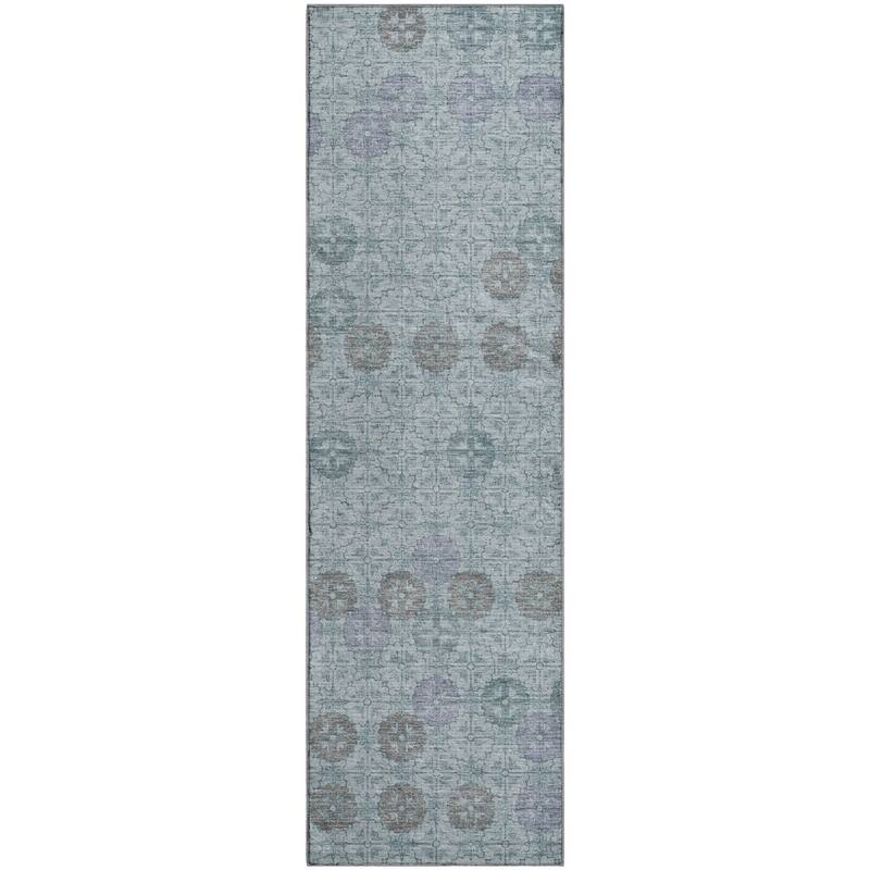 Premium Washable Super Soft Geo Mosaic Mayfield Rug