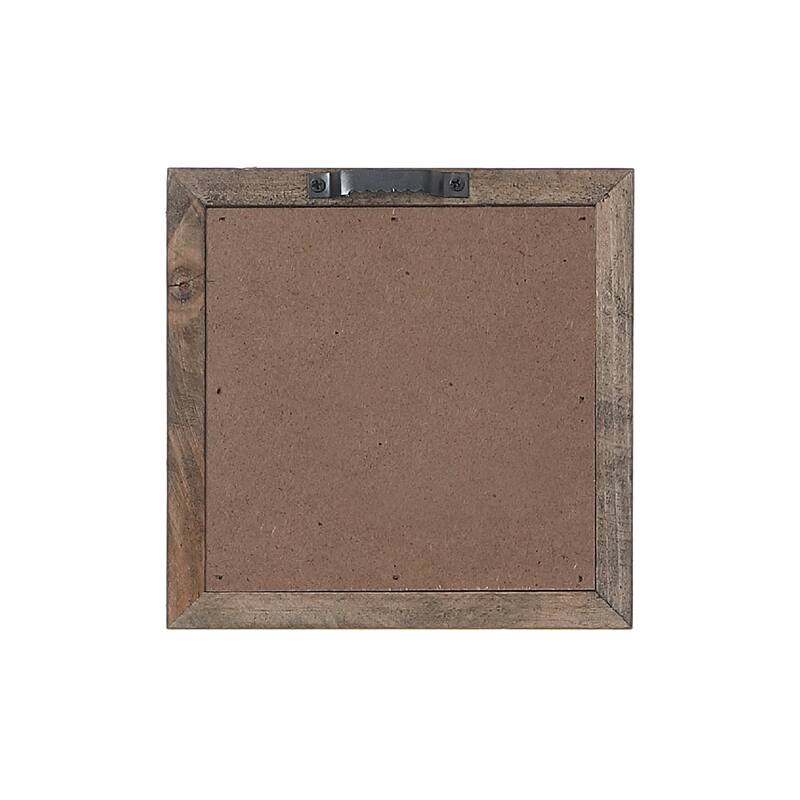 IH Casa Decor Framed Wood Blocks Kitchen Herbs Asstd - Set of 4