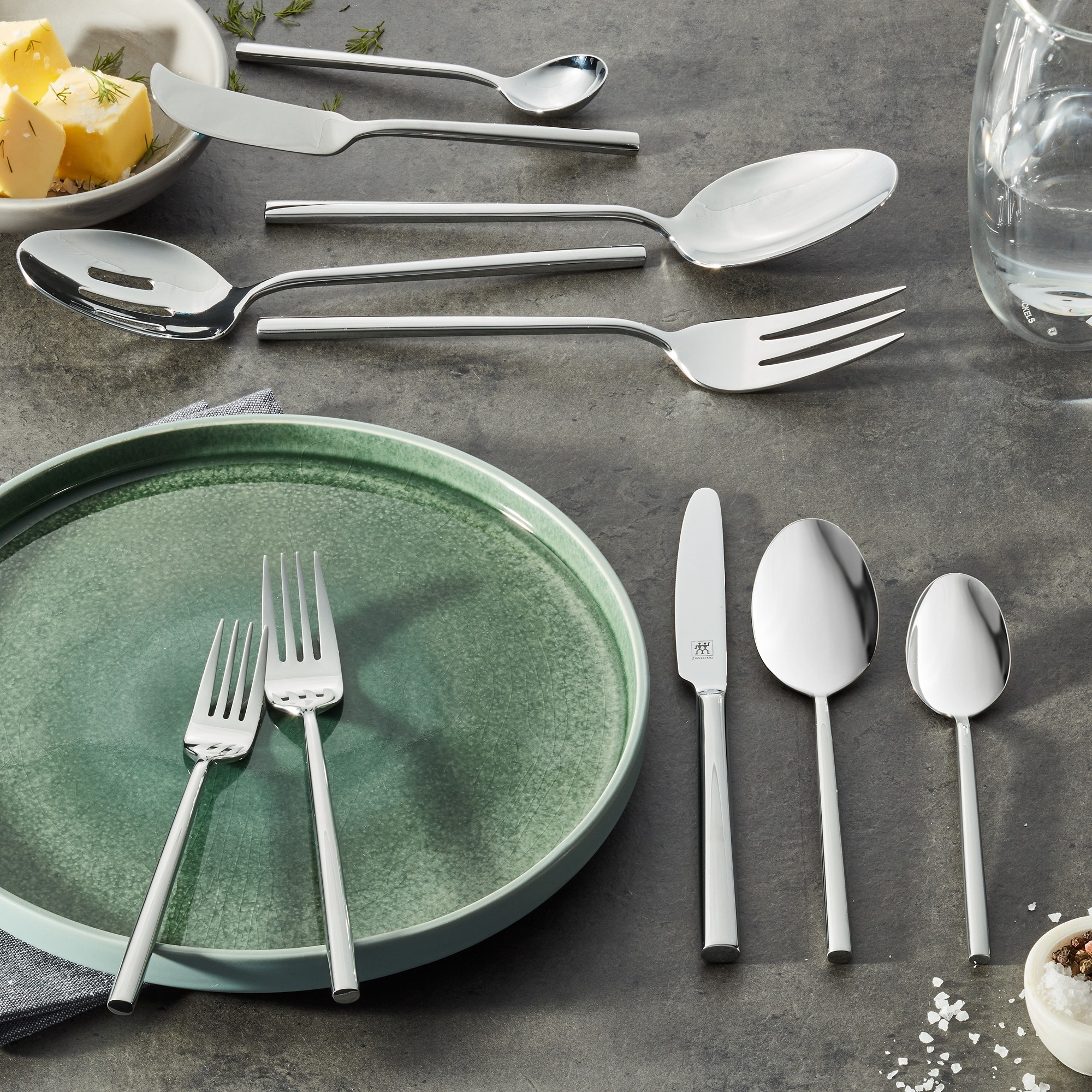 ZWILLING Aberdeen 45-pc 18/10 Stainless Steel Flatware Set