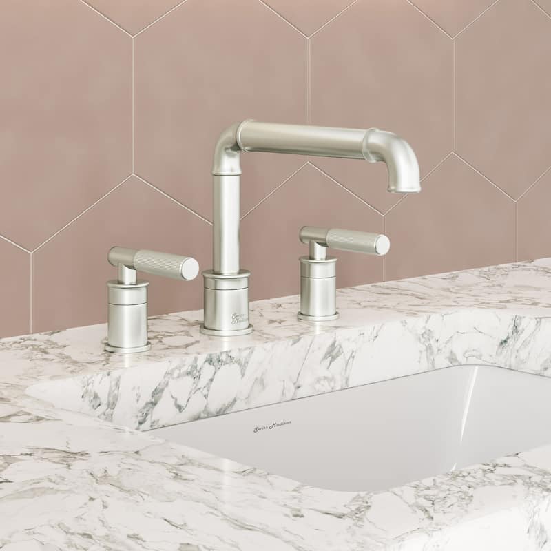 Swiss Madison SM-BF86 Avallon 1.2 GPM Widespread Sleek Handle Bathroom