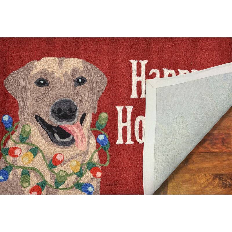 Liora Manne Frontporch Happy Holidays Indoor/Outdoor Mat