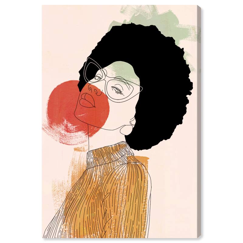 Wynwood Studio 'Her Lines' People and Portraits Wall Art Canvas Print