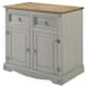 Option Gray wash stain, tops in antique brown color.