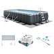 preview thumbnail 1 of 6, Intex 26367EH 24' x 12' x 52" Ultra XTR Frame Swimming Pool w/ Robot Vacuum